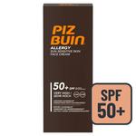 Piz Buin Allergy Sensitive SPF 50 Face Sun Cream