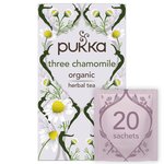 Pukka Tea Herbs Three Chamomile Tea Bags