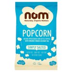 Nom Organic Simply Salted Popcorn