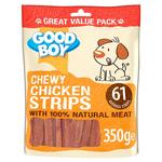 Good Boy Chewy Chicken Strips Dog Treats