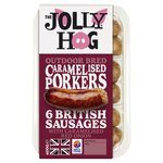 The Jolly Hog Pork & Caramelised Onion Sausages