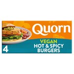 Quorn Vegan 4 Hot & Spicy Burger