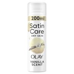 Satin Care Shave Gel Olay Vanilla Cashmere Dry Skin