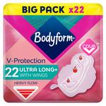Bodyform Cour-V Ultra Long Sanitary Towels Wings