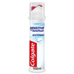 Colgate Sensitive with Sensifoam Whitening Toothpaste Pump