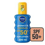 NIVEA SUN Protect & Moisture SPF 50+ Sun Lotion Spray 