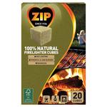 Zip 100% Natural Firelighter Cubes
