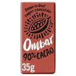 Ombar 90% Cacao Organic Vegan Fair Trade Dark Chocolate
