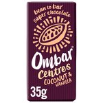 Ombar Centres Coconut & Vanilla Organic Vegan Fair Trade Chocolate