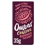 Ombar Centres Raspberry & Coconut Organic Vegan Fair Trade Chocolate