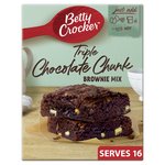 Betty Crocker Triple Chocolate Chunk Brownie Mix