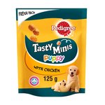 Pedigree Tasty Minis Puppy Dog Treats Chicken Chewy Cubes 