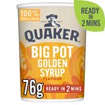 Quaker Oat So Simple Golden Syrup Porridge Cereal Big Pot