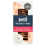 Peter's Yard Pink Peppercorn Sourdough Crackers