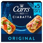 Carr's Ciabatta Original Crackers Multipack
