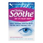 Clinitas Soothe Dry Eye Relief Resealable Vials