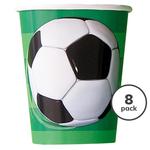 Football Recyclable Paper Party Cups