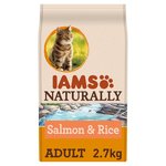 Iams Naturally Adult Cat with North Atlantic Salmon & Rice