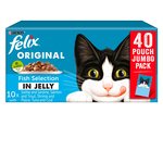Felix Original Fish Selection in Jelly Wet Cat Food