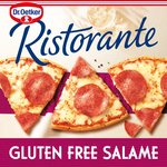 Dr. Oetker Ristorante Gluten Free Salame Pizza 