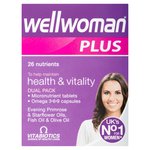Vitabiotics Wellwoman Plus Health & Vitality Tablets 