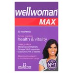 Vitabiotics Wellwoman Max Health & Vitality Tablets 