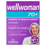 Vitabiotics Wellwoman 70+ Health & Vitality Cognitive Function Tablets 
