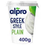 Alpro Greek Style Plain Yoghurt Alternative