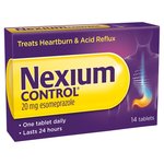 Nexium Control Heartburn & Indigestion 24 Hour Relief 20mg Tablets