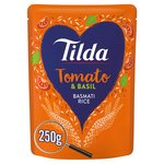 Tilda Microwave Tomato & Basil Basmati Rice