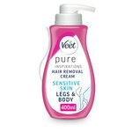 Veet Pure Hair Removal Cream Legs & Body Sensitive