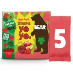 Bear Yoyos Super Sour Strawberry & Apple Multipack