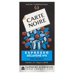 Carte Noire No 5 Decafeine Nespresso Compatible 