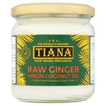 Tiana Fair Trade Raw Ginger Virgin Coconut Oil