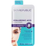 Skin Republic Biodegradable Hyaluronic Acid + Collagen Sheet Face Mask