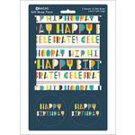 Happy Birthday Gift Wrap Sheets & Tags