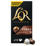 L'OR Forza Coffee Pods x10 Intensity 9
