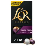 L'OR Espresso Supremo Intensity 10 Coffee Capsules