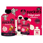 The Collective Strawberry Suckies Multipack Kids Yoghurt