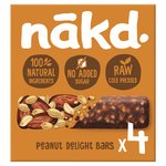 nakd. Peanut Delight Fruit & Nut Bars Multipack