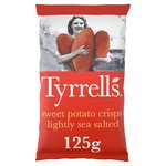 Tyrrells Lightly Sea Salted Sweet Potato Sharing Crisps
