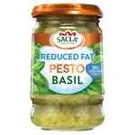 Sacla' Reduced Fat Basil Pesto