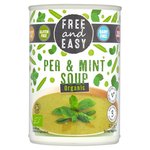 Free & Easy Free From Dairy Free Organic Pea & Mint Soup