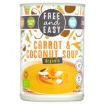 Free & Easy Free From Dairy Free Organic Carrot & Coconut Soup
