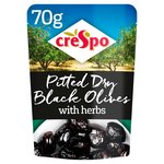 Crespo Dry Black Olives With Herbs