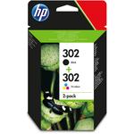 HP 302 Combo Pack Black & Colour Ink Cartridge