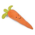 Petface Furry Carrot Dog Toy