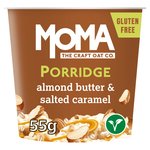 MOMA Almond Butter & Salted Caramel Jumbo Oat Porridge Pot Gluten Free