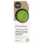 Clearspring Organic Japanese Matcha Shot Premium Grade Green Tea Powder