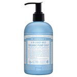 Dr. Bronner's Unscented Organic Baby Sugar Pump Soap 